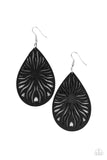 Sunny Incantations - Black Earring