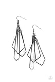 Shape Shifting Shimmer - Black Earring