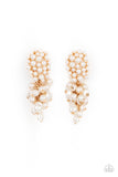 Paparazzi Fabulously Flattering - Gold Earrings