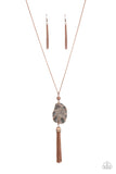 Paparazzi Botanical Beaches - Copper Necklace