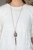 Paparazzi Botanical Beaches - Copper Necklace