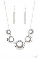 Paparazzi Solar Cycle - Silver Necklace