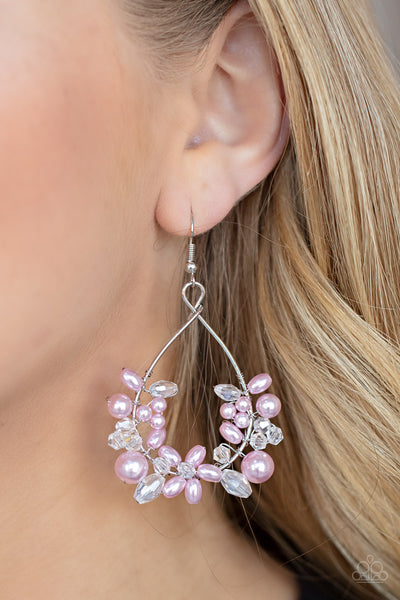 Marina Banquet - Pink Earring