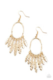 Paparazzi Artisan Aria - Gold Earring