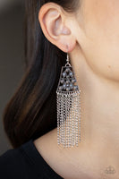 Cleopatras Allure - Silver Earring