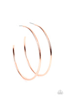 Paparazzi Mega Metro - Copper Earring