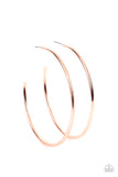 Paparazzi Mega Metro - Copper Earring