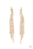 Paparazzi Cosmic Candescence - Gold Earrings