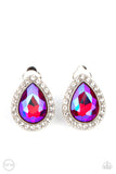 Paparazzi Cosmic Castles - Pink Earring