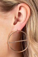 Dynamic Diameter - Gold Earring