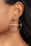 Dynamic Diameter - Silver Earring