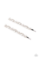 Paparazzi Ballroom Banquet - White Hairpin