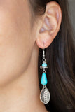 Paparazzi  Artfully Artisan - Blue Earring