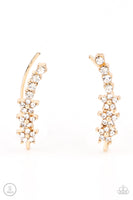 Flowery Finale - Gold Earring