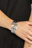 Stockpiled Style - Silver Bracelet