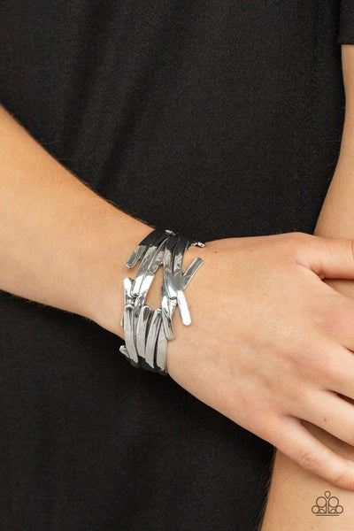 Stockpiled Style - Silver Bracelet