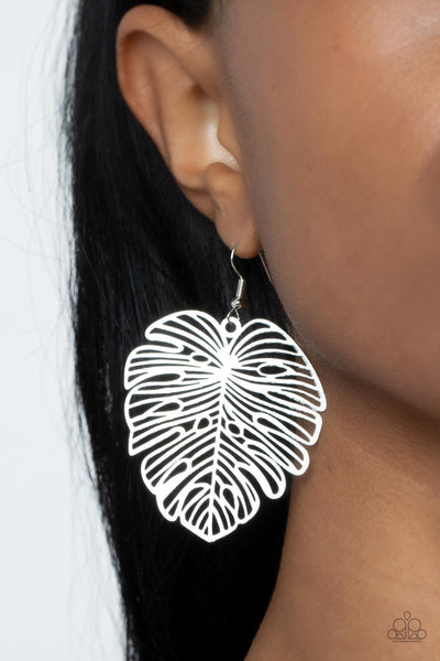 Paparazzi Palm Palmistry - Silver Earring