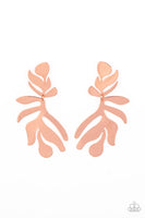 Palm Picnic - Copper Earring