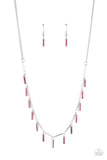 Paparazzi Metro Muse - Pink Necklace