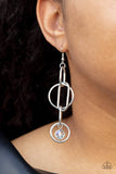 Paparazzi Park Avenue Princess - White Earrings