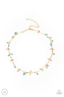 Paparazzi Sahara Social - Gold Necklace