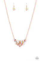 Paparazzi Lavishly Loaded - Copper Necklace