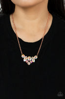 Paparazzi Lavishly Loaded - Copper Necklace