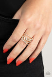 Lavishly Luminary - Gold Ring