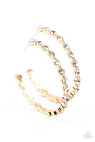 Paparazzi Royal Reveler - Gold Earrings