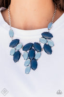 Paparazzi Date Night Nouveau - Blue Necklace