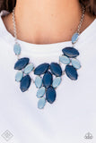 Paparazzi Date Night Nouveau - Blue Necklace