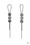 Paparazzi Bolo Beam - Black Earring