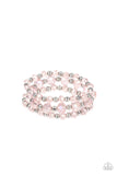 Paparazzi Eiffel Tower Tryst - Pink Bracelet