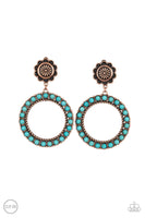 Playfully Prairie - Copper Earring