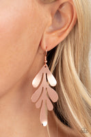 Paparazzi A FROND Farewell - Copper Earring