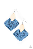 Sabbatical WEAVE - Blue Earring