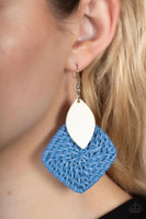 Sabbatical WEAVE - Blue Earring