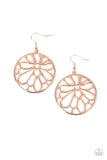 Glowing Glades - Rose Gold Earring