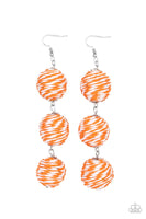 Paparazzi Laguna Lanterns - Orange Earring