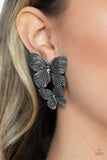 Blushing Butterflies - Silver Earring