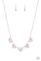 Paparazzi Envious Elegance - Pink Necklace