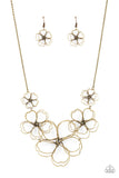 The Show Must GROW On - Brass Necklace