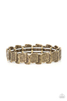 Paparazzi Urban Stackyard - Brass Bracelet