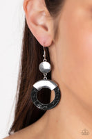 ENTRADA at Your Own Risk - Black Earring