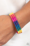 Paparazzi Rainbow Renegade - Multi Bracelet