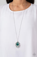 Paparazzi Titanic Trinket - Green Necklace