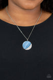 Oceanic Eclipse - Blue Necklace