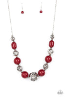 Girl Meets Garden - Red Necklace