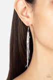 Paparazzi Cosmic Cascade - Silver Earring