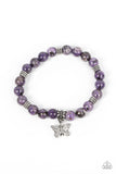 Paparazzi Butterfly Nirvana - Purple Bracelet